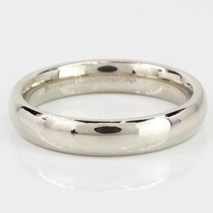 14K White Gold Comfort-Fit Wedding Band Ring by Benchmark